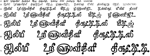 Tam Shakti 8 font download